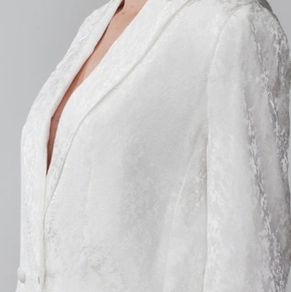 New York & Company Jacquard Boyfriend Blazer NWT XXL ♥️ - Picture 4 of 4